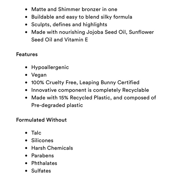 NIP PYT Faux Sun Bronzer Duo Bali Full Size 5g - Picture 8 of 8